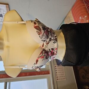 Floral Print Crop Top